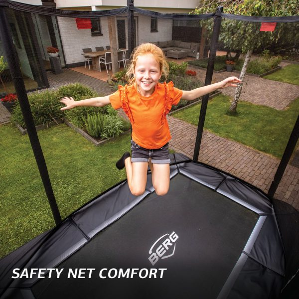 BERG Trampoline Ultim Favorit Inground 330 + Safety Net Comfort