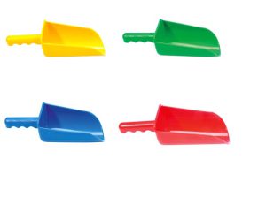 Gowi Meelschep 4 kleuren Zandbak Speelgoed Geschikt voor KDV en scholen