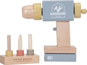 Little Dutch LD7091 Boormachine FSC houten speelgoed