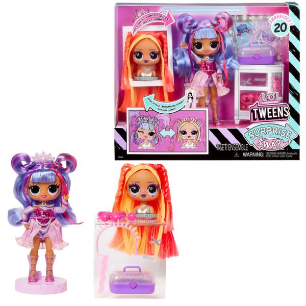 LOL Surprise Tweens Swap fashion doll Buns-2-brands Bailey tienerpop