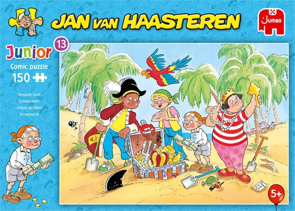 Jumbo 1110100034 Jan van Haasteren Junior 13 Schatzoeken 150 stukjes