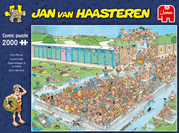 Jumbo 20040 Puzzel Jan van Haasteren Bombol bad (2000 stukjes)