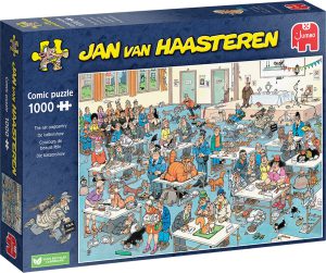 Jumbo 1110100032 Puzzel Jan van Haasteren Kattenshow (1000 stukjes)