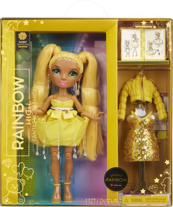 Rainbow High Fantastic Fashion Doll modepop Sunny Madison