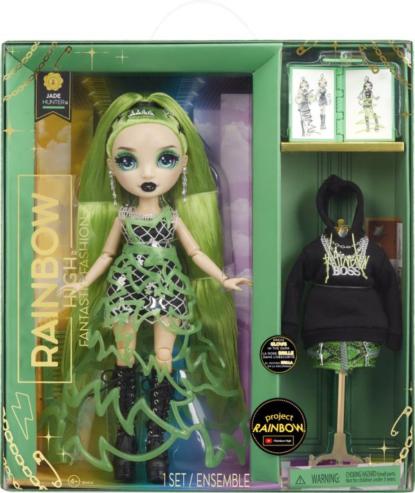 Rainbow High Fantastic Fashion Doll modepop Jade Green