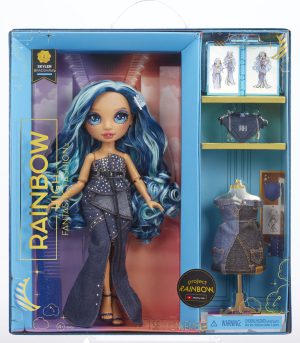 Rainbow High Fantastic Fashion Doll modepop Skyler Blue