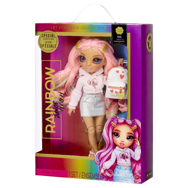 Rainbow High Junior High Special edition Doll Kia Hart Tienerpop