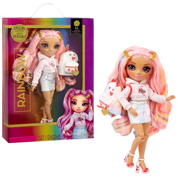 Rainbow High Junior High Special edition Doll Kia Hart Tienerpop