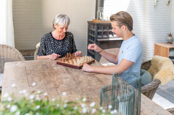 Engelhart Schaakbord opklapbaar schaken Bordspel