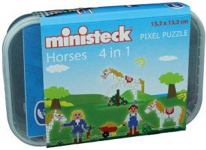 Ministeck Horses 4in1 Kunststof Box 500pcs