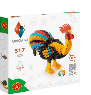 Origami 3D Haan Rooster 517 pcs. Knutselset