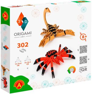 Origami 3D Spider and Scorpion 302 pcs. Knutselset