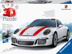 3D puzzel Porsche 911R Ravensburger 125289 108 stukjes