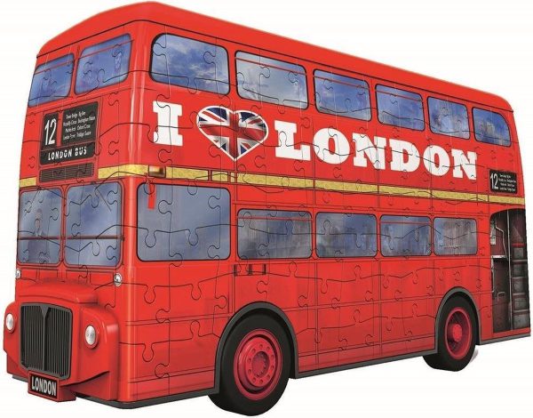 3D puzzel London Bus Ravensburger 12534  216 stukjes