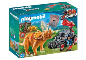 Playmobil Dino's OffRoad Buggy met Dinovangnet 9343