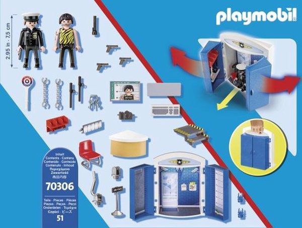 Playmobil City Action Speelbox Politiebureau 70306