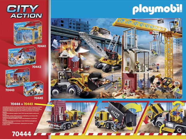 Playmobil City Action Vrachtwagen met wissellaadbak 70444