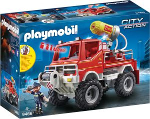 Playmobil City Action Brandweer terreinwagen met waterkanon 9466