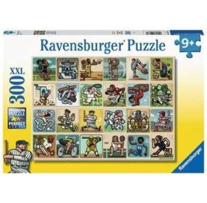 Ravensburger 129775 Legpuzzel 300 XXL puzzel Geweldige Atleten