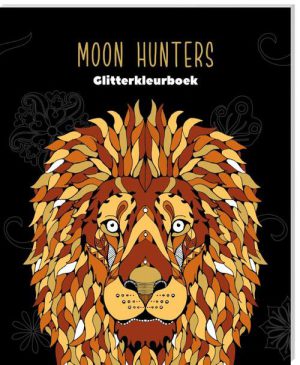 Glitter Kleurboek Black Edition Moon Hunters
