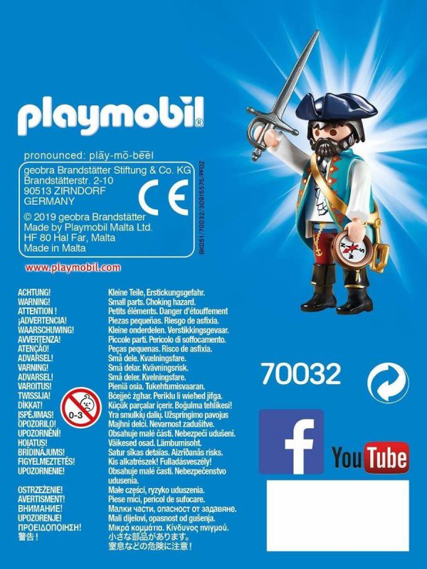 Playmobil 70032 Playmo Friends Piraat met kompas