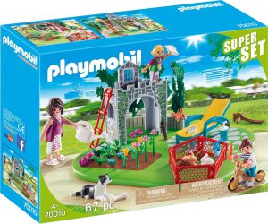 Playmobil City Life 70010 Superset Familietuin