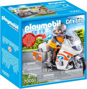 Playmobil City Life 70051 Spoedarts op motor