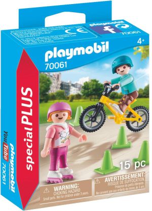 Playmobil 70061 Special Plus Kinderen met fiets en skates