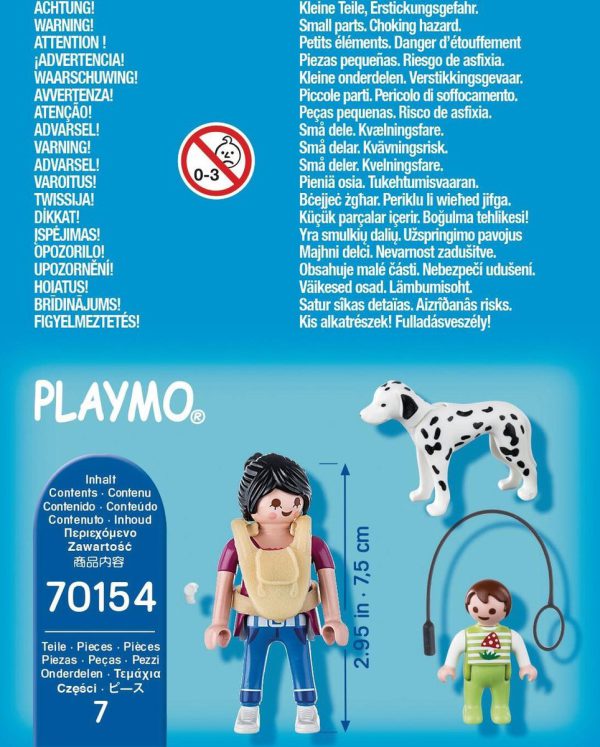 Playmobil 70154 Special Plus Mama met baby in draagzak