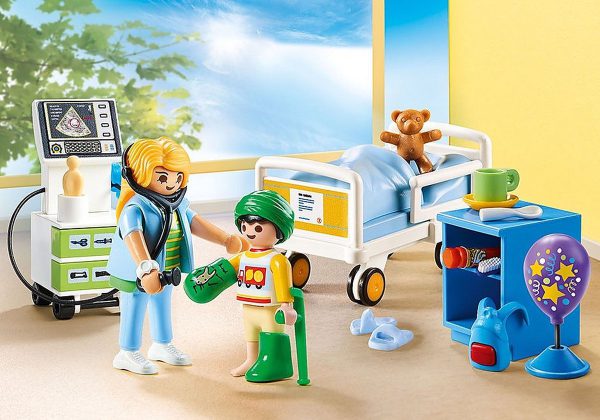 Playmobil City Life 70192 Kinderziekenhuiskamer