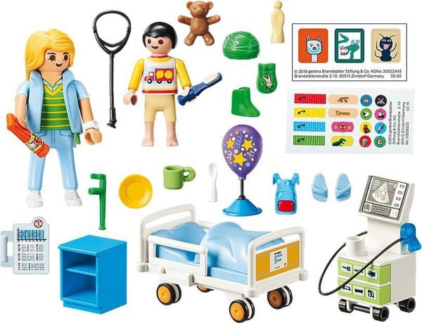 Playmobil City Life 70192 Kinderziekenhuiskamer