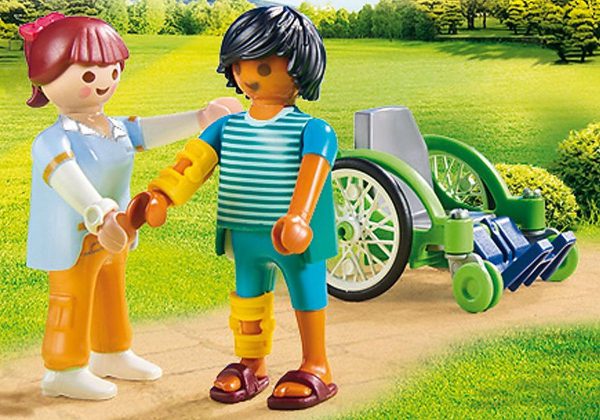 Playmobil City Life 70193 Patient in rolstoel