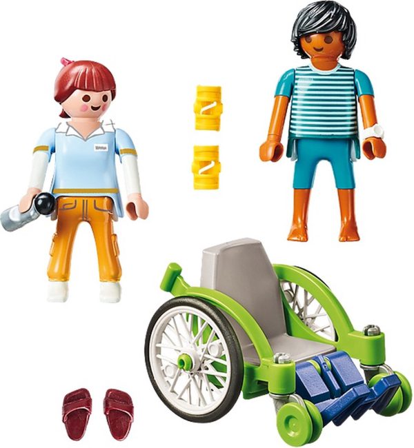 Playmobil City Life 70193 Patient in rolstoel