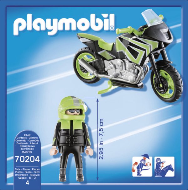 Playmobil City Life 70204 Motorrijder