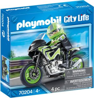 Playmobil City Life 70204 Motorrijder