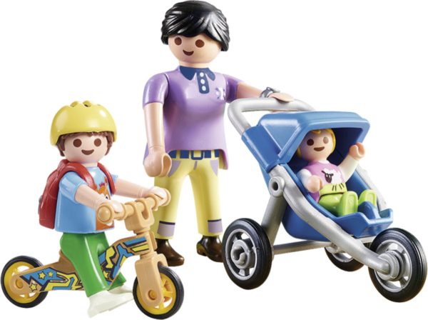 Playmobil City Life 70284 Mama met kinderen