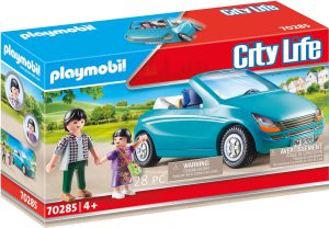 Playmobil City Life 70285 Papa met meisje en cabrio