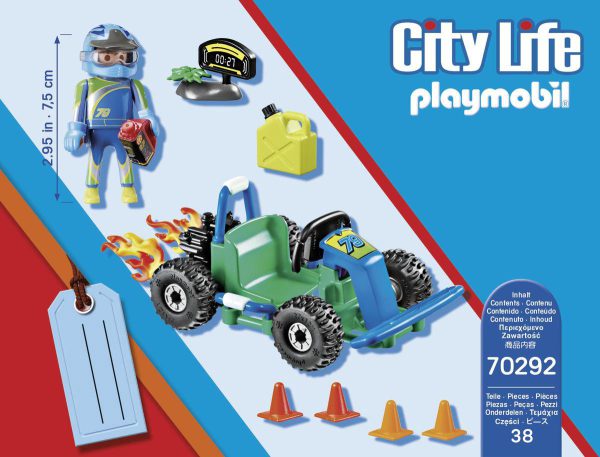 Playmobil City Life 70292 Cadeauset Kartrace
