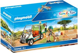 Playmobil Family Fun 70346 Dierenverzorger met voertuig