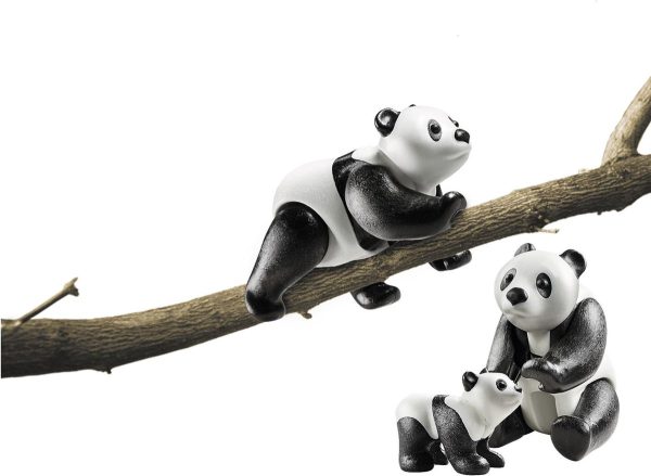 Playmobil Family Fun 70353 2 Panda's met baby