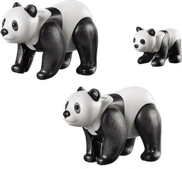 Playmobil Family Fun 70353 2 Panda's met baby