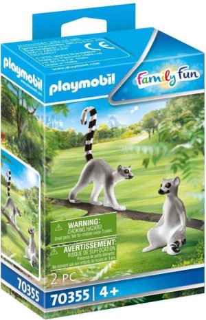 Playmobil Family Fun 70355 Koppel ringstaartmaki's