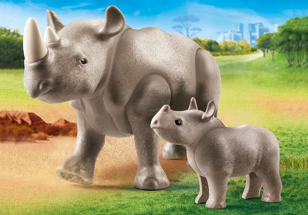 Playmobil Family Fun 70354 Nijlpaard met baby