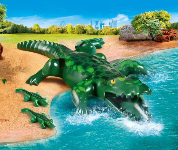 Playmobil Family Fun 70358 Alligator met baby's