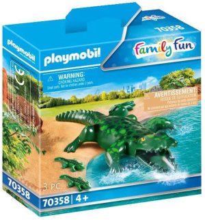 Playmobil Family Fun 70358 Alligator met baby's