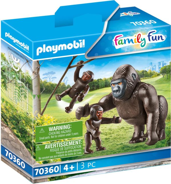 Playmobil Family Fun 70360 Gorilla met baby's