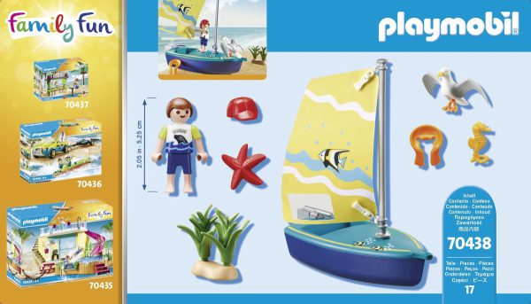 Playmobil Family Fun Zeilbootje 70438