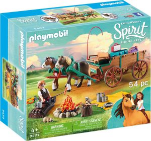 Playmobil 9477 Spirit Lucky's vader en wagen
