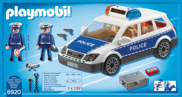 Playmobil 6920 City Action Politiepatrouille met licht en geluid