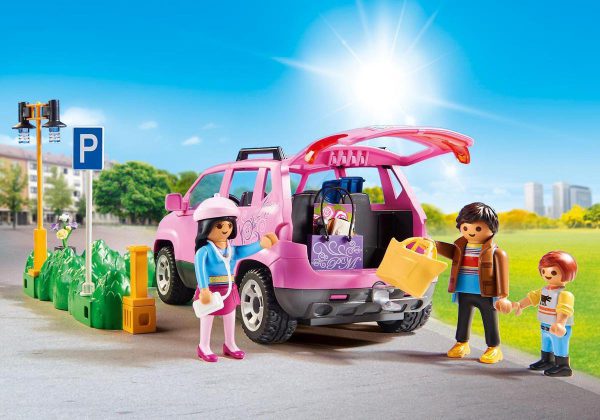 Playmobil City Life 9404 Familiewagen met parkeerplaats